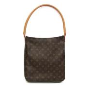 Louis Vuitton Vintage Pre-owned Tyg louis-vuitton-vskor Brown, Dam