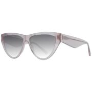 Ted Baker Rosa Cat Eye Solglasögon Gradient Brun Pink, Unisex