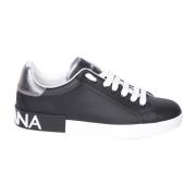 Dolce & Gabbana Svarta Sneakers Ultimat Stil Komfort Black, Herr