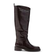 Stuart Weitzman Valnöt Tonal Ridstövel Brown, Dam