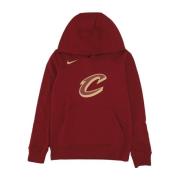 Nike NBA Club Logo Hoodie Original Teamfärger Brown, Herr