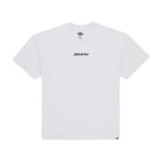 Dickies Vit Enterprise Tee för Män White, Herr