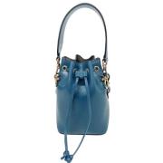 Fendi Vintage Pre-owned Laeder fendi-vskor Blue, Dam