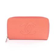 Chanel Vintage Pre-owned Laeder plnbcker Pink, Dam