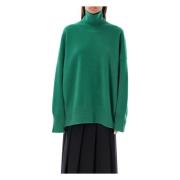 Róhe Smaragd Stickat Aw24 Green, Dam