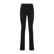 Gucci Svart Denim Byxa Stiliga Mode Jeans Black, Dam