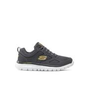 Skechers Burns-Agoura Charcoal Sneakers Gray, Herr