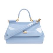 Dolce & Gabbana Axelväska Sicily Medium Blue, Dam