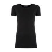 Dolce & Gabbana Casual Bomull T-shirt Black, Dam