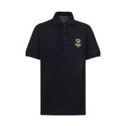 Dolce & Gabbana Casual Polo Shirt i Olika Färger Black, Herr