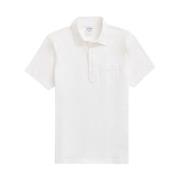 Brooks Brothers Vit Bomull Jersey Vintage Polo White, Herr