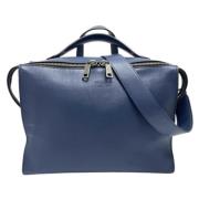 Fendi Vintage Pre-owned Laeder fendi-vskor Blue, Herr