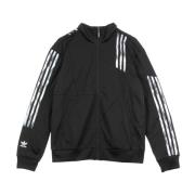 Adidas Svart Track Jacket med Firebird Design Black, Dam