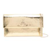 Patrizia Pepe Fly Clutch Metallic Art. 8B5460L112 Yellow, Dam