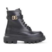 Dolce & Gabbana Svarta ankelboots för kvinnor Black, Dam