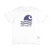 Carhartt Wip Vit Submarine Herr Simma T-shirt White, Herr