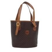 Celine Vintage Pre-owned Laeder handvskor Brown, Dam