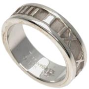 Tiffany & Co. Pre-owned Pre-owned Silver ringar Gray, Dam