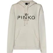 Pinko Beige Damtröja Stilren Beige, Dam