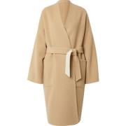 Max Mara Weekend Beige Georgia Kappor för Helgen Beige, Dam