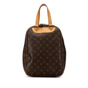 Louis Vuitton Vintage Pre-owned Canvas handvskor Brown, Dam