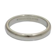 Tiffany & Co. Pre-owned Pre-owned Platina ringar Gray, Dam