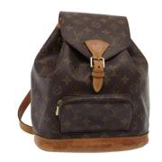 Louis Vuitton Vintage Pre-owned Canvas ryggsckar Brown, Dam