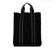 Hermès Vintage Pre-owned Canvas totevskor Black, Dam