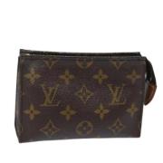 Louis Vuitton Vintage Pre-owned Canvas necessrer Brown, Dam