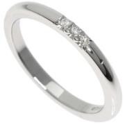 Tiffany & Co. Pre-owned Pre-owned Platina ringar Gray, Dam