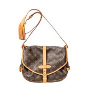 Louis Vuitton Vintage Pre-owned Canvas louis-vuitton-vskor Brown, Dam