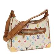 Louis Vuitton Vintage Pre-owned Canvas louis-vuitton-vskor White, Dam