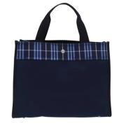 Burberry Vintage Pre-owned Tyg totevskor Blue, Dam