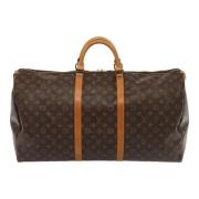 Louis Vuitton Vintage Pre-owned Canvas resvskor Brown, Dam