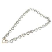 Tiffany & Co. Pre-owned Pre-owned Silver halsband Gray, Unisex