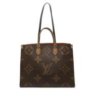 Louis Vuitton Vintage Pre-owned Tyg louis-vuitton-vskor Brown, Dam