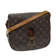 Louis Vuitton Vintage Pre-owned Canvas louis-vuitton-vskor Brown, Dam