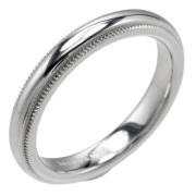 Tiffany & Co. Pre-owned Pre-owned Platina ringar Gray, Dam