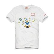 MC2 Saint Barth Kortärmad Special Edition Disney T-shirt White, Herr