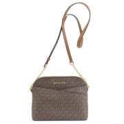 Michael Kors Pre-owned Pre-owned Plast axelremsvskor Brown, Dam