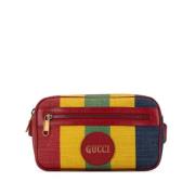 Gucci Vintage Pre-owned Canvas crossbodyvskor Multicolor, Dam