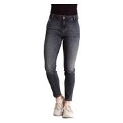 Zhrill Slim Fit Jeans Zhdalva Blå Blue, Dam