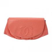 Chanel Vintage Pre-owned Laeder chanel-vskor Orange, Dam