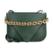 Bottega Veneta Stilren Läder Väska Green, Dam