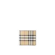 Burberry Stiligt Plånbok för Män och Kvinnor Beige, Dam