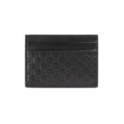 Gucci Microguccissima Korthållare Black, Herr