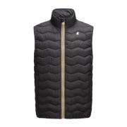 K-Way Herr Syntetisk Gilet, Modell K6114Rw Black, Herr