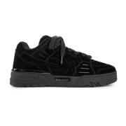 Palm Angels Svarta Mockasneakers med Palm Tree Black, Herr