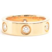 Cartier Vintage Pre-owned Metall ringar Yellow, Dam