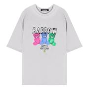 Barrow T-shirt med tryck White, Unisex